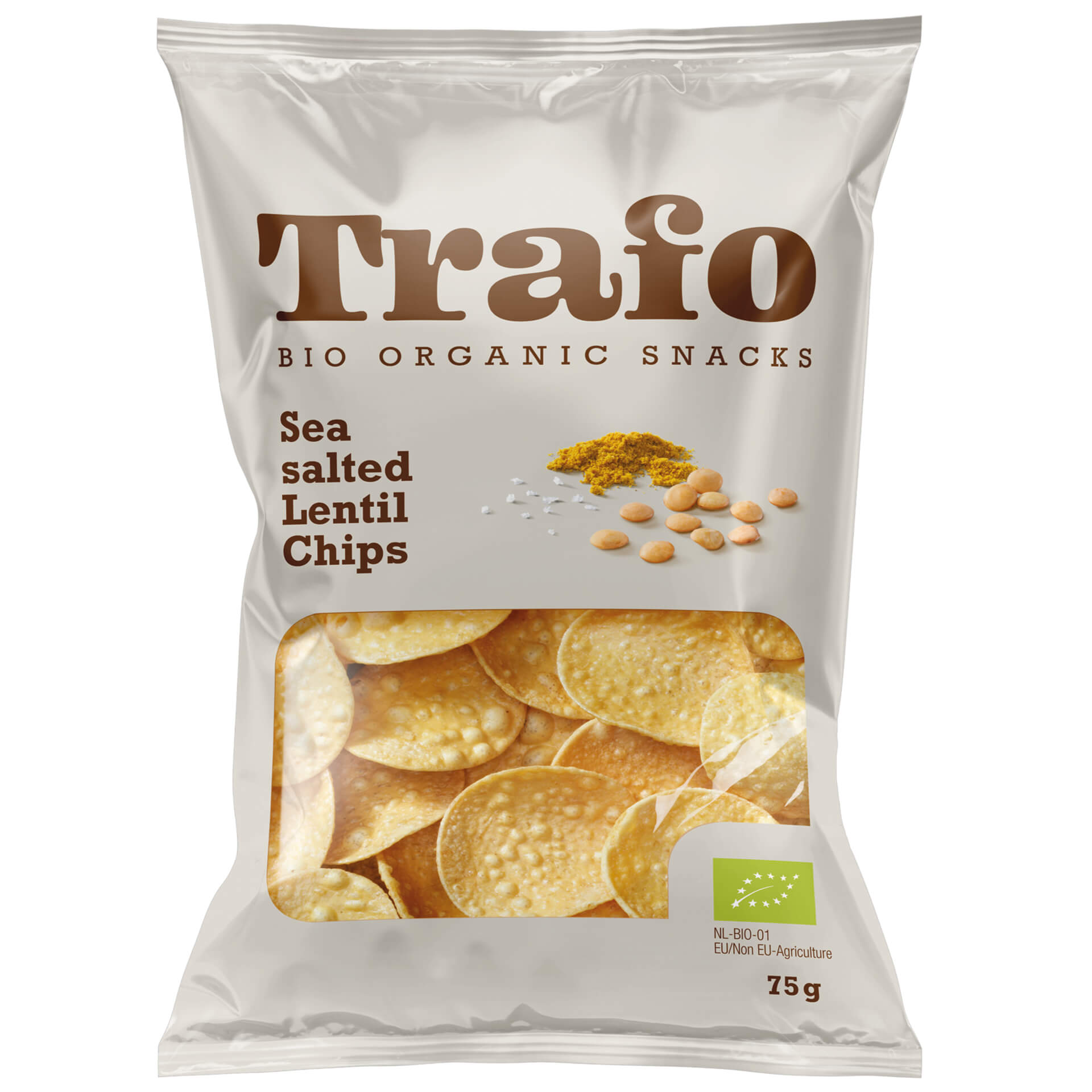 Trafo Lentilles chips bio 75g